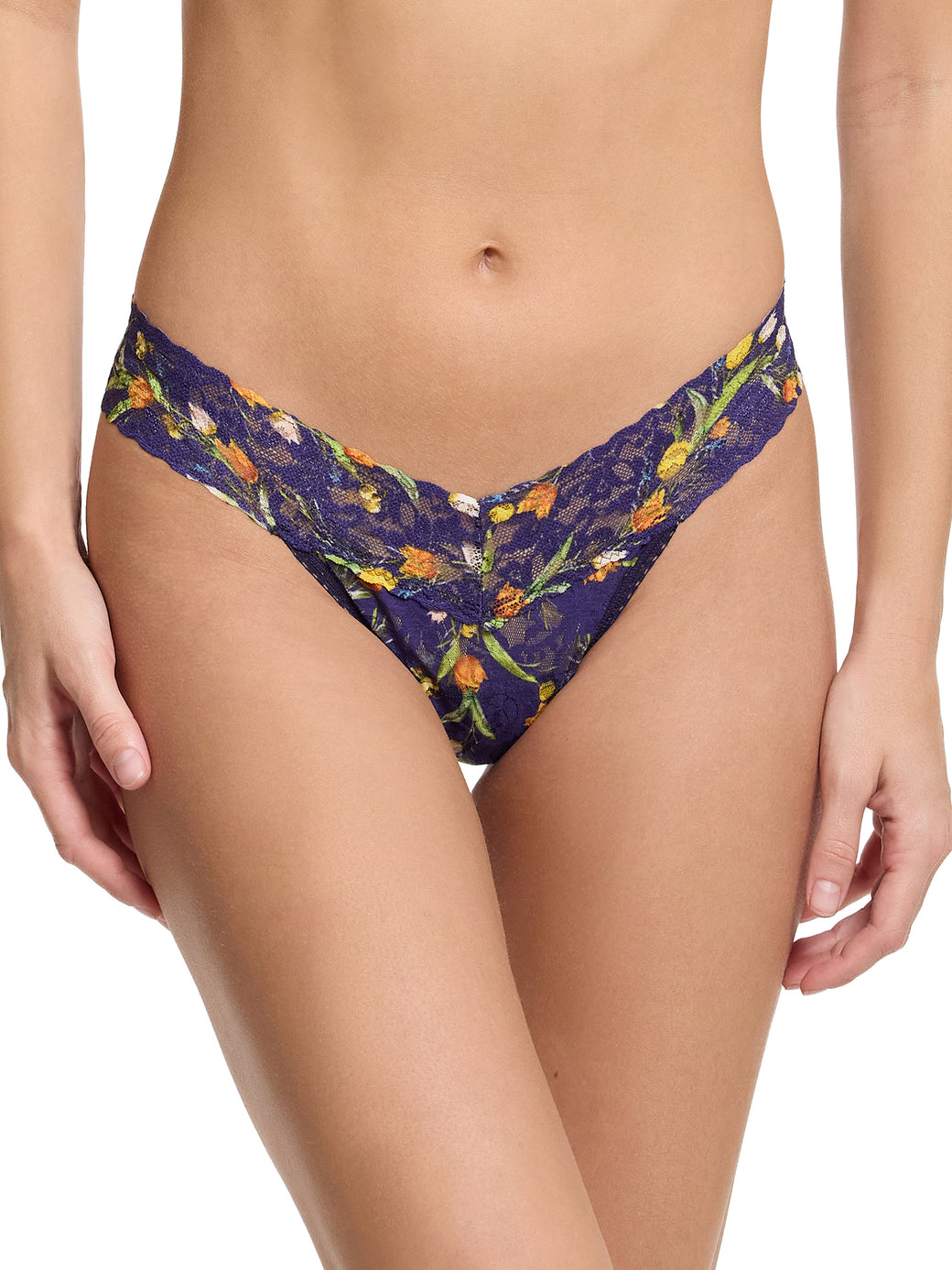 Hanky Panky Printed Low Rise Thong #PR4911