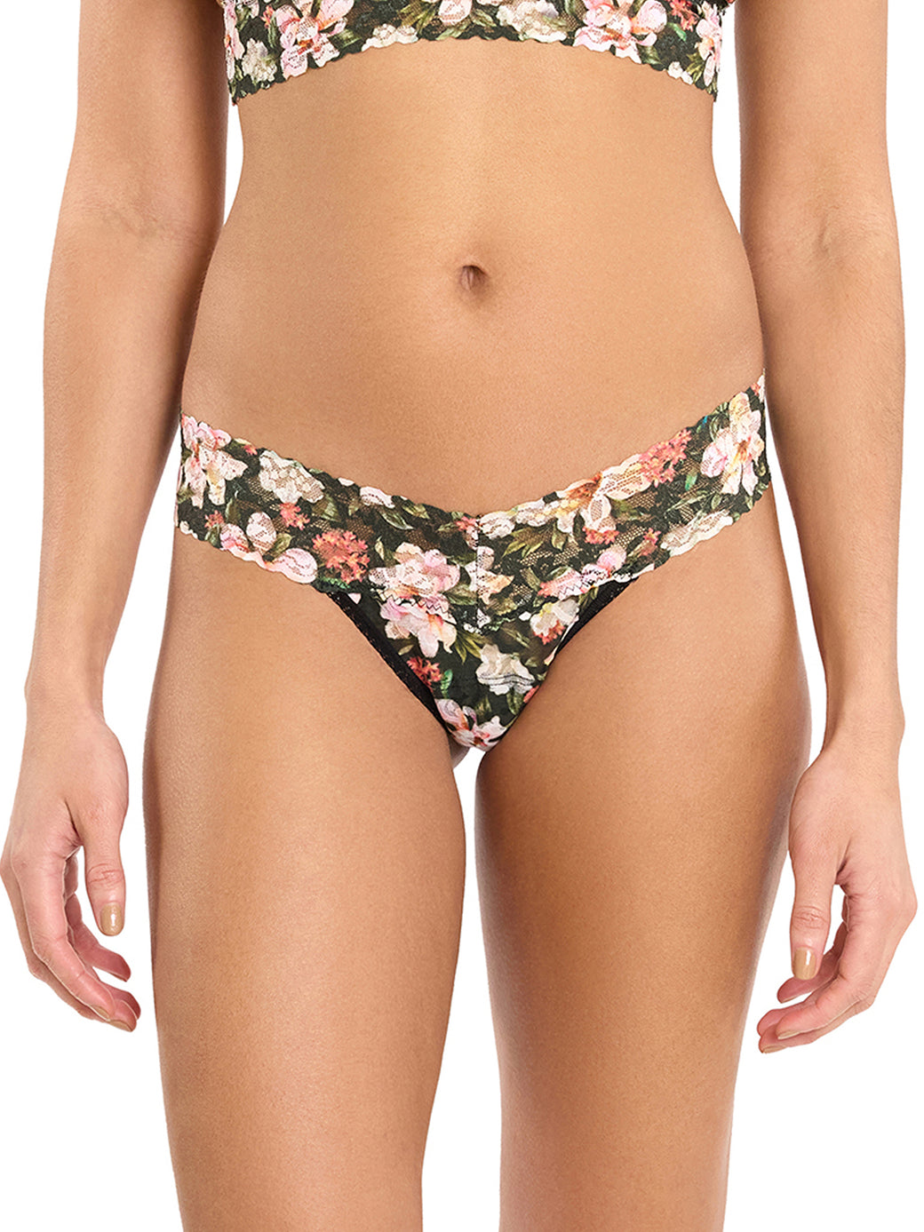 Hanky Panky Printed Low Rise Thong #PR4911