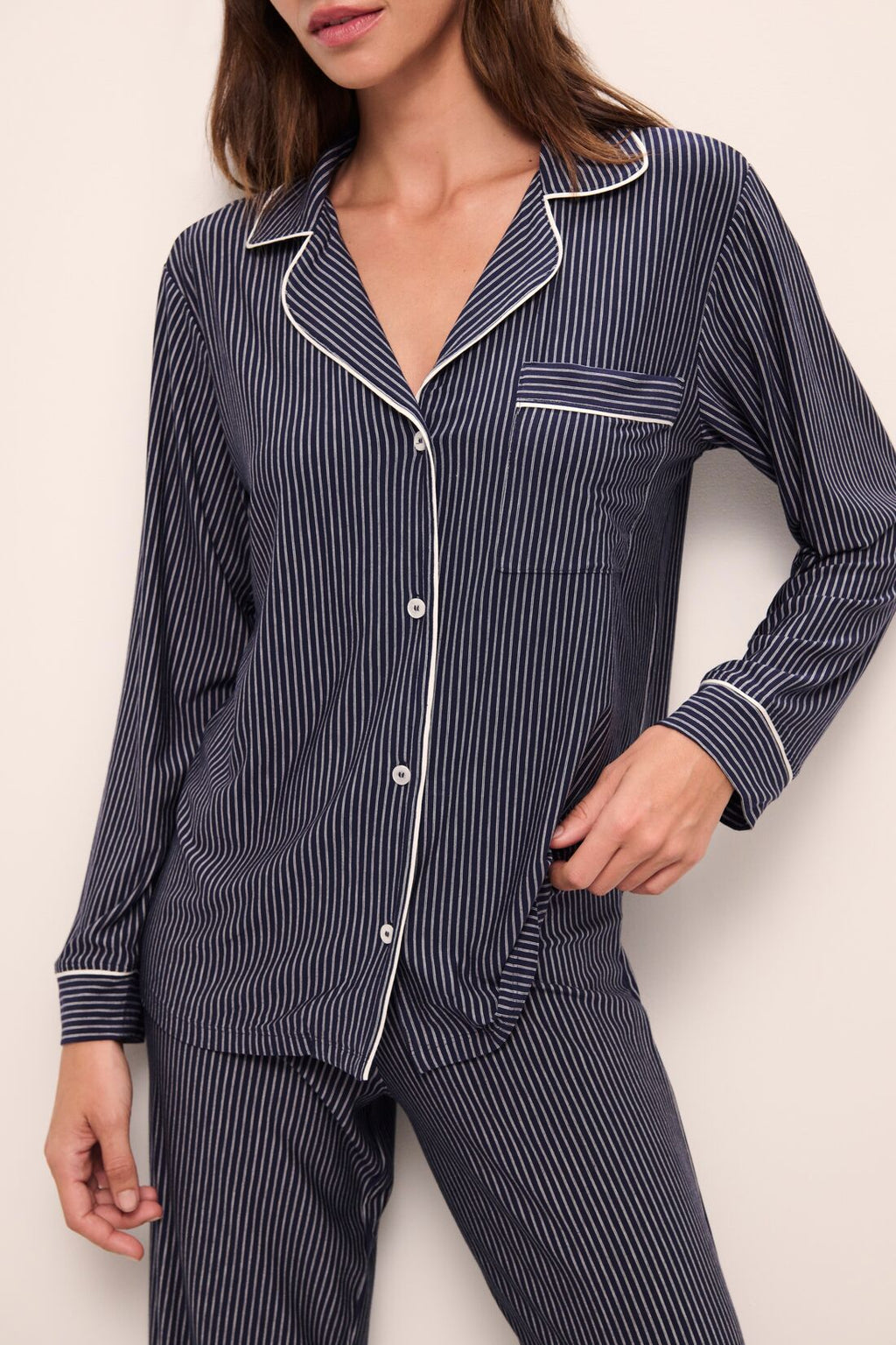*** Eberjey Gisele Printed - The Long PJ Set #PJ1141