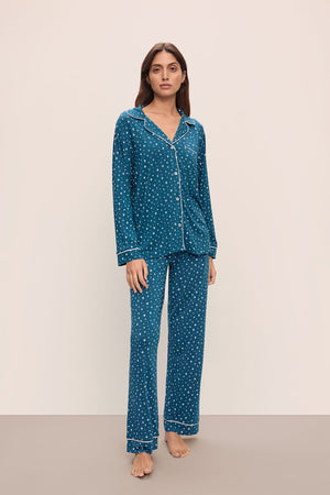 ***Eberjey Gisele Printed - The Long PJ Set #PJ1141