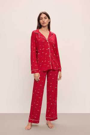 ***Eberjey Gisele Printed - The Long PJ Set #PJ1141