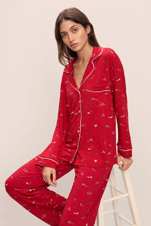 ***Eberjey Gisele Printed - The Long PJ Set #PJ1141