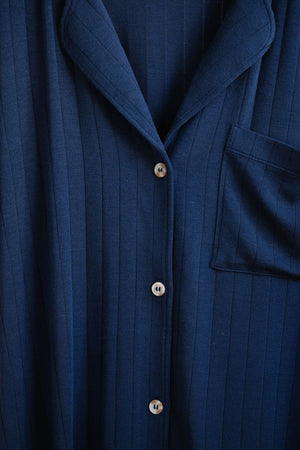 Eberjey Gisele Rib Long PJ Set #PJ2038