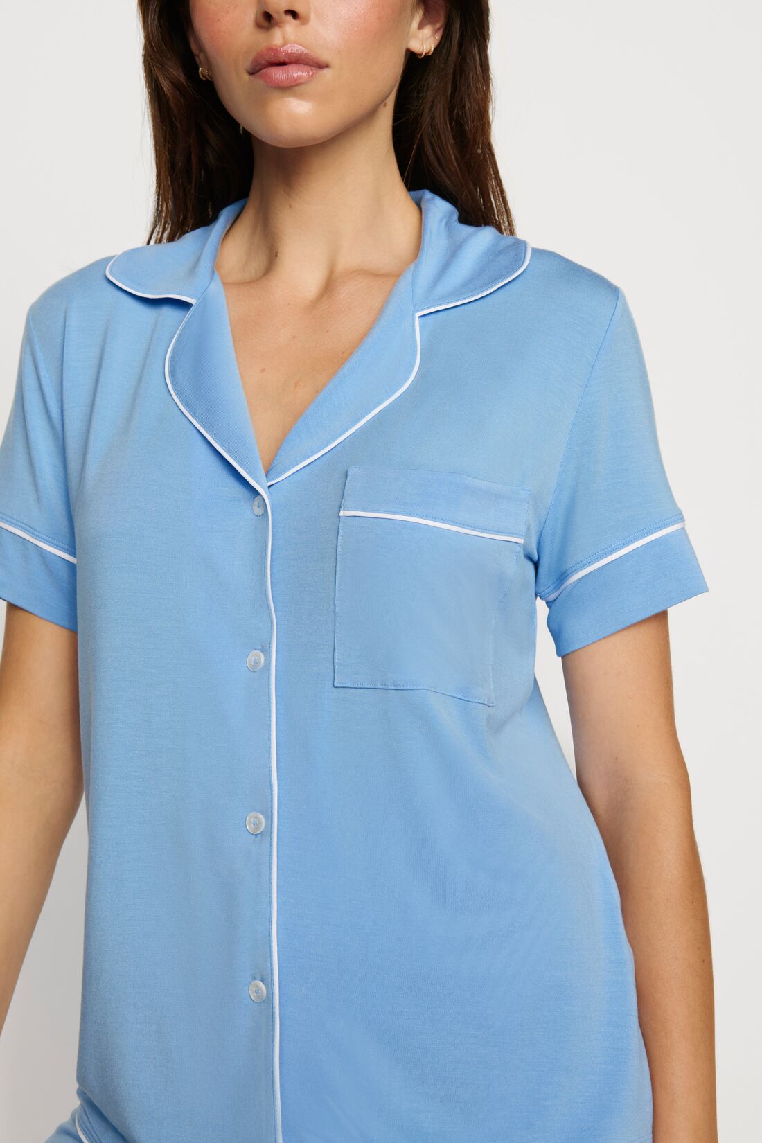Eberjey Gisele - The Relaxed Short PJ Set #PJ1018SN