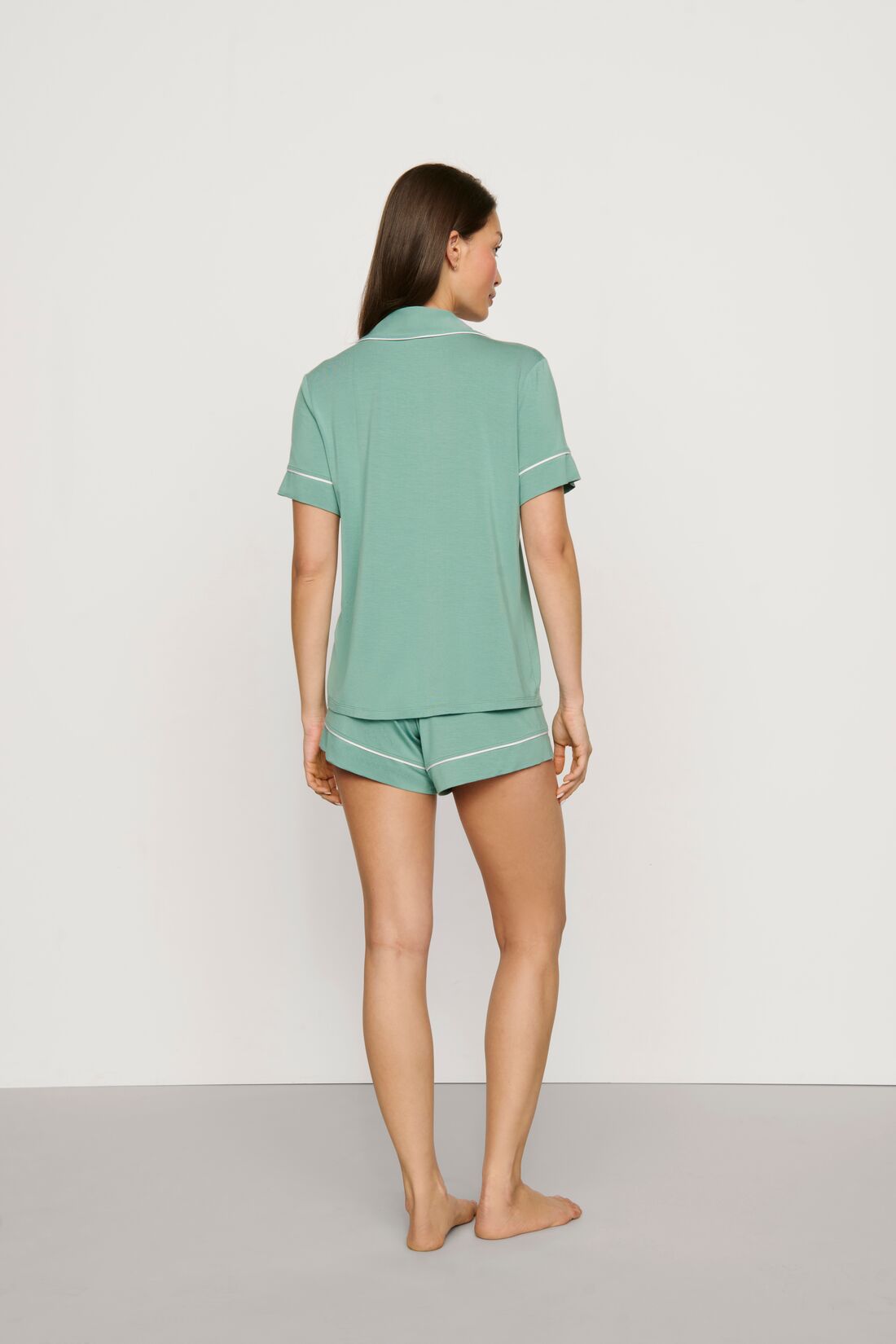 Eberjey Gisele - The Relaxed Short PJ Set #PJ1018SN