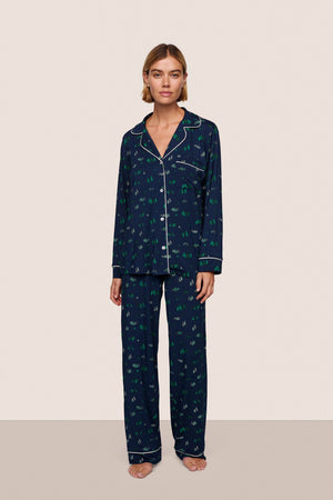*** Eberjey Gisele Printed - The Long PJ Set #PJ1141