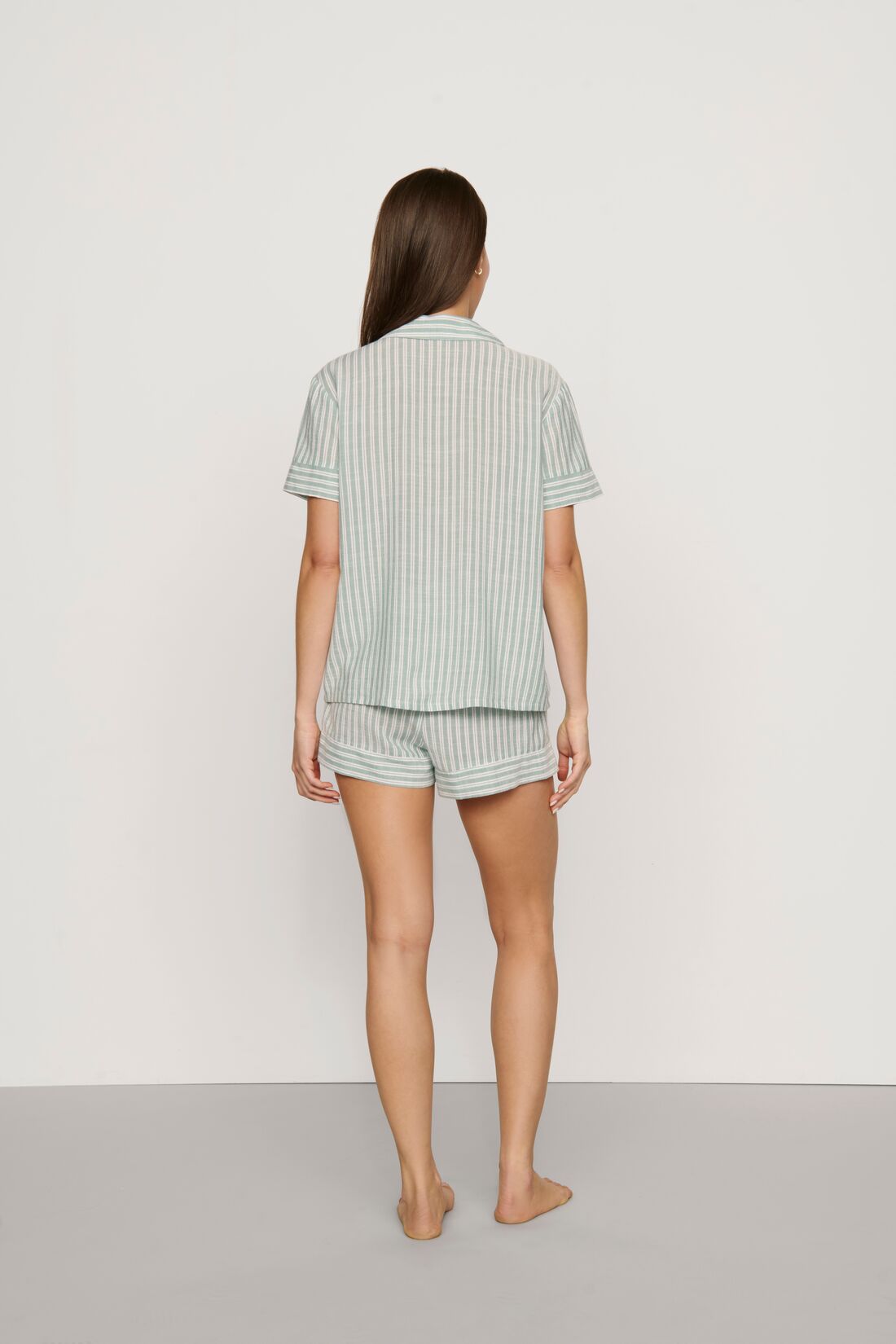 Eberjey Nautico Shortie PJ Set #PJ3030S