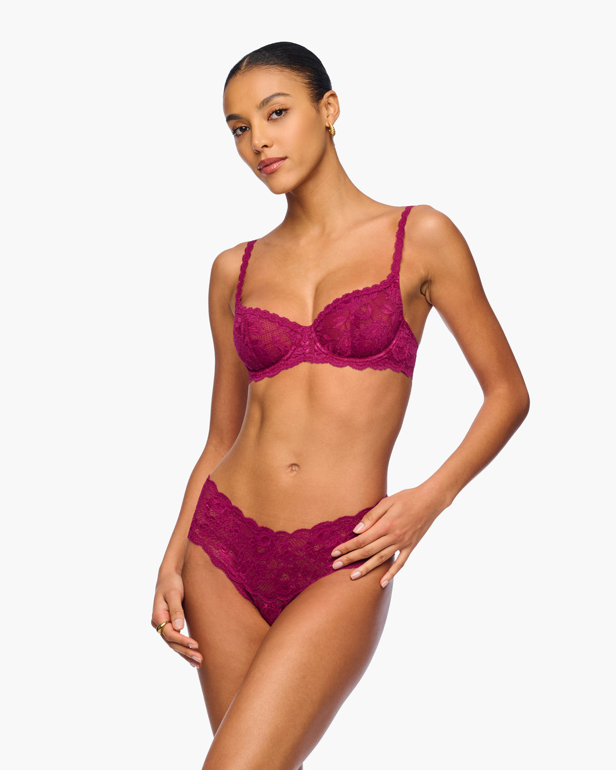 Cosabella Never Say Never Comfie Thong in lace, style NEVER0343