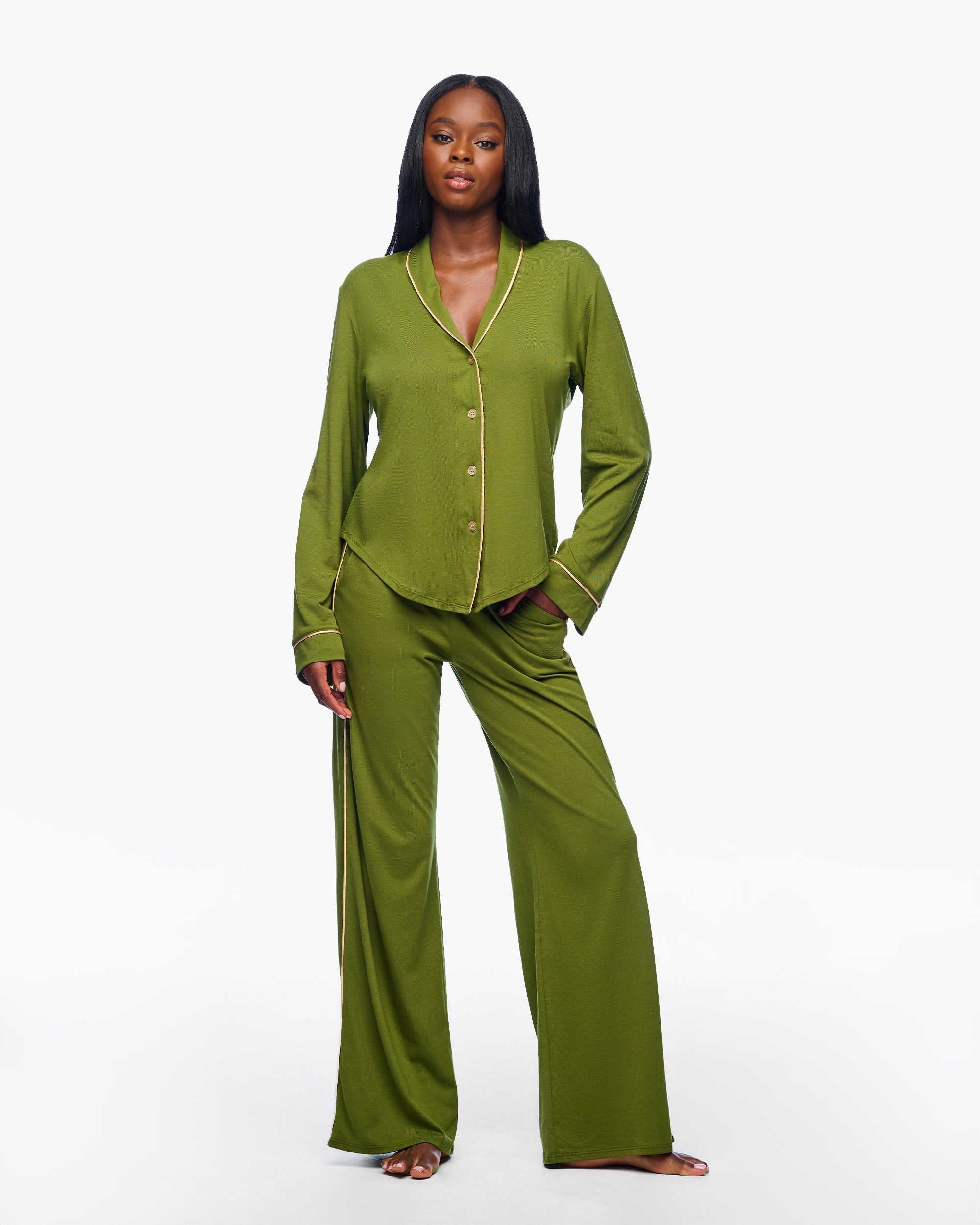 Cosabella Pima Lussa Top and Pants PJ Set #PIMAL9648