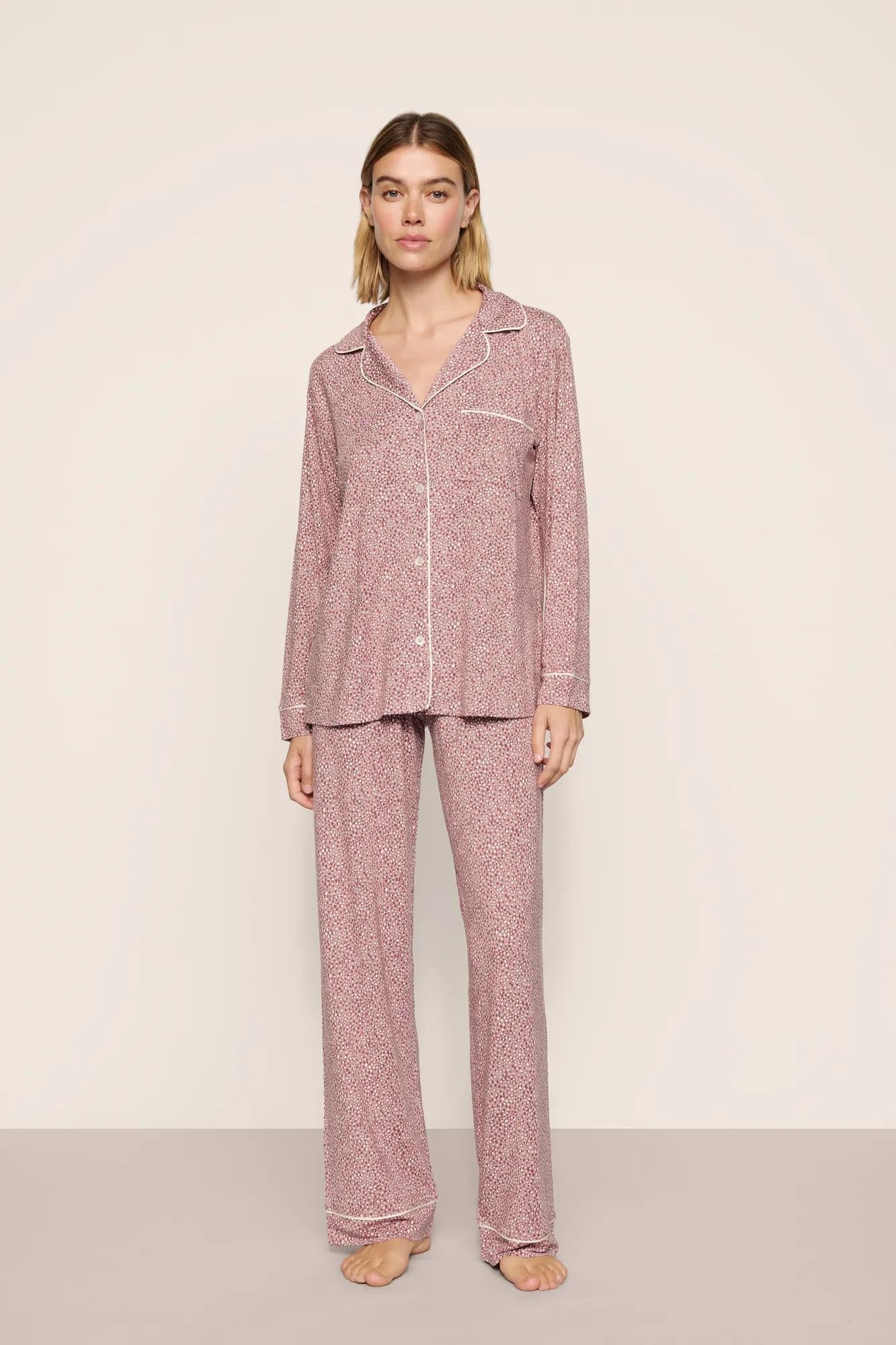 Eberjey Gisele Printed - The Long PJ Set #PJ1141