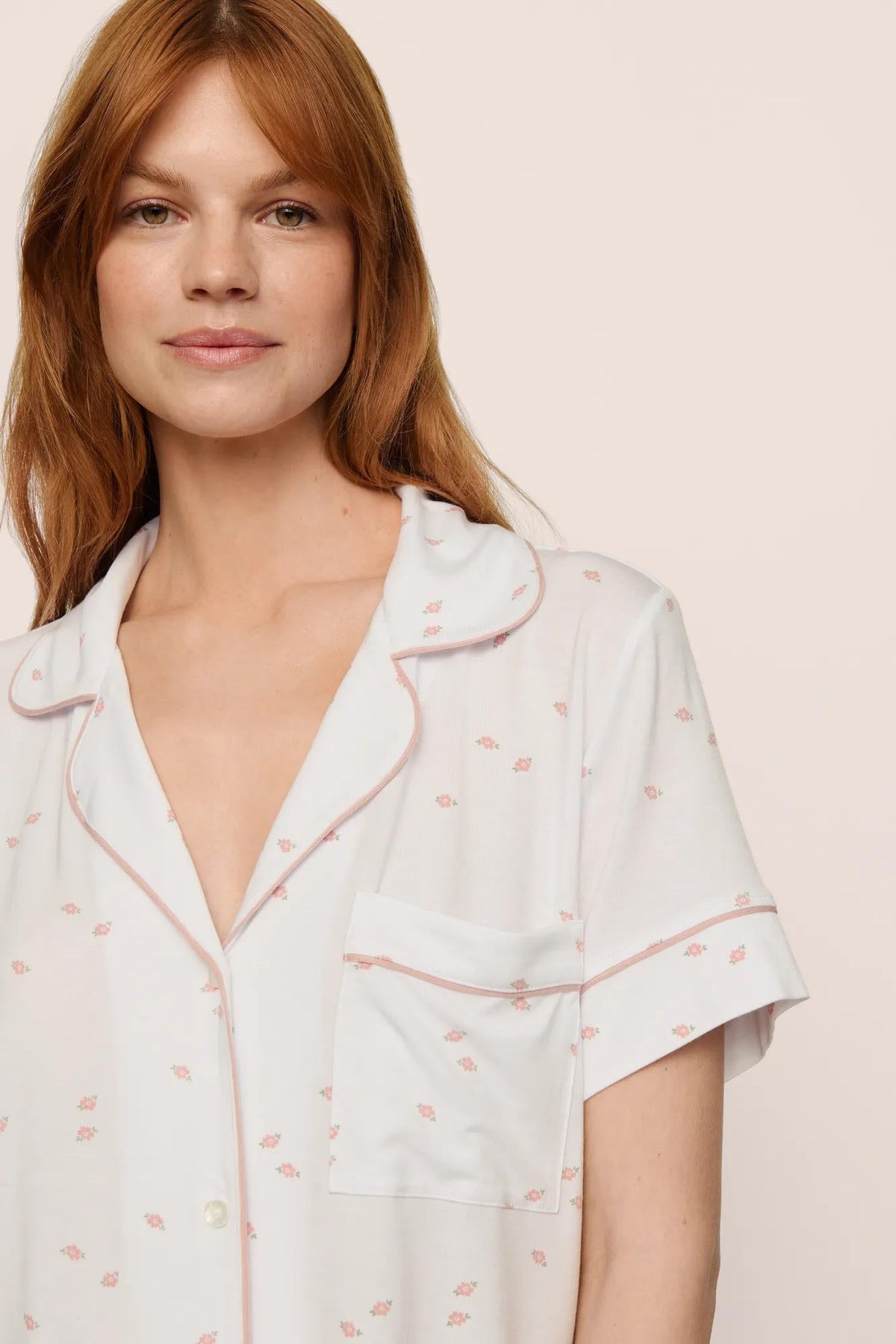 Eberjey Gisele Printed Relaxed Short PJ Set #PJ1141SN