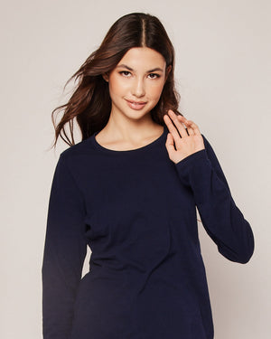 Petite Plume Pima Long Sleeve Top #PWNLST