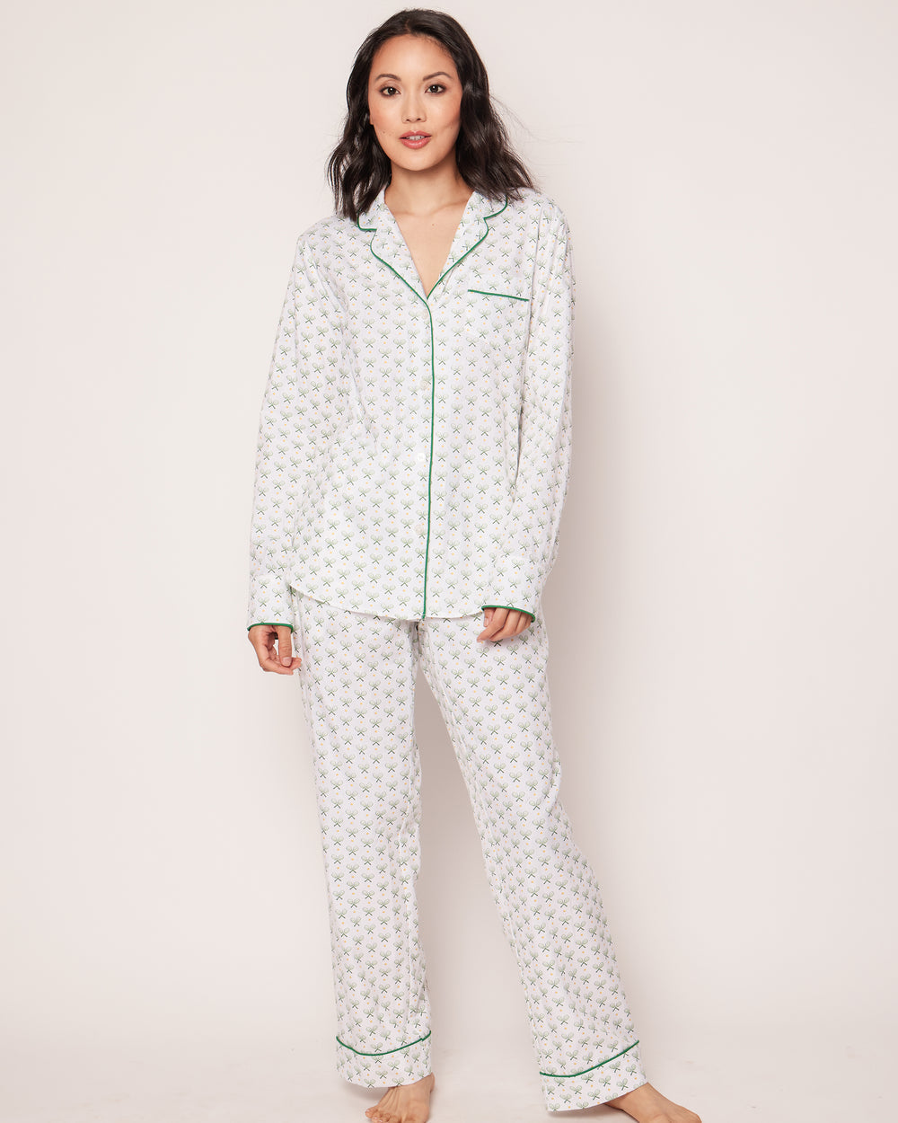 Petite Plume Match Point Women's Pajama Set #AWPJMP