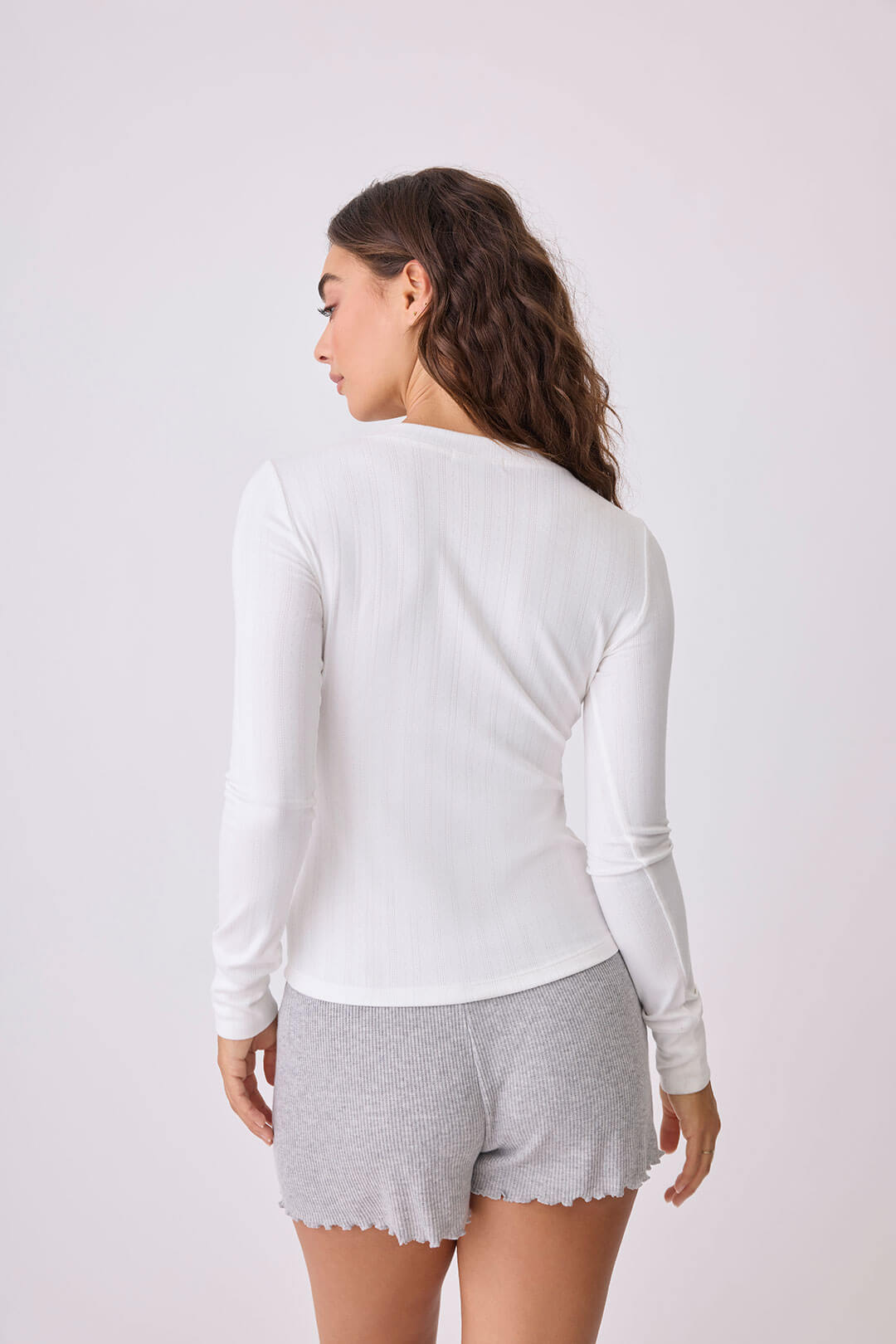 PJ Salvage Back To Basics Long Sleeve Top #RIBSLS