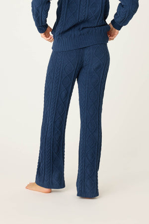 PJ Salvage Chenille Cable Knit Lounge Pant #RQCLP