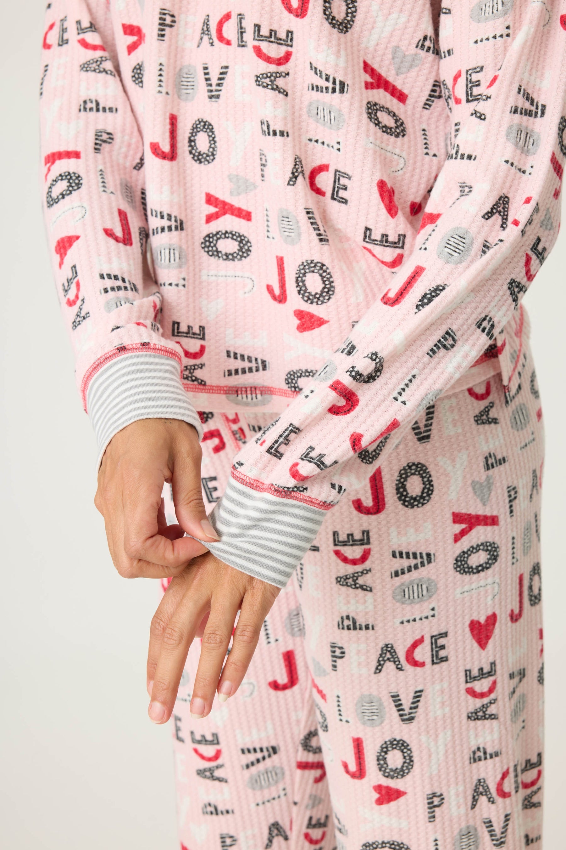 ***PJ Salvage Ski Jammie Classics PJ Set #RQSJST