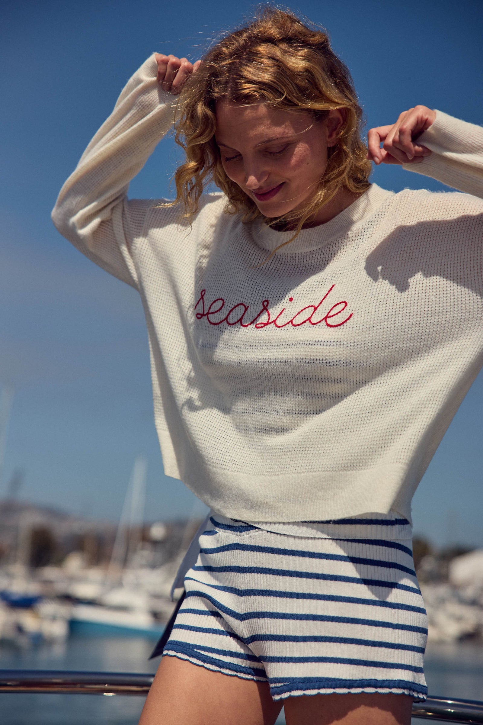 PJ Salvage Seaside Chambray Shorts #RSSCS2