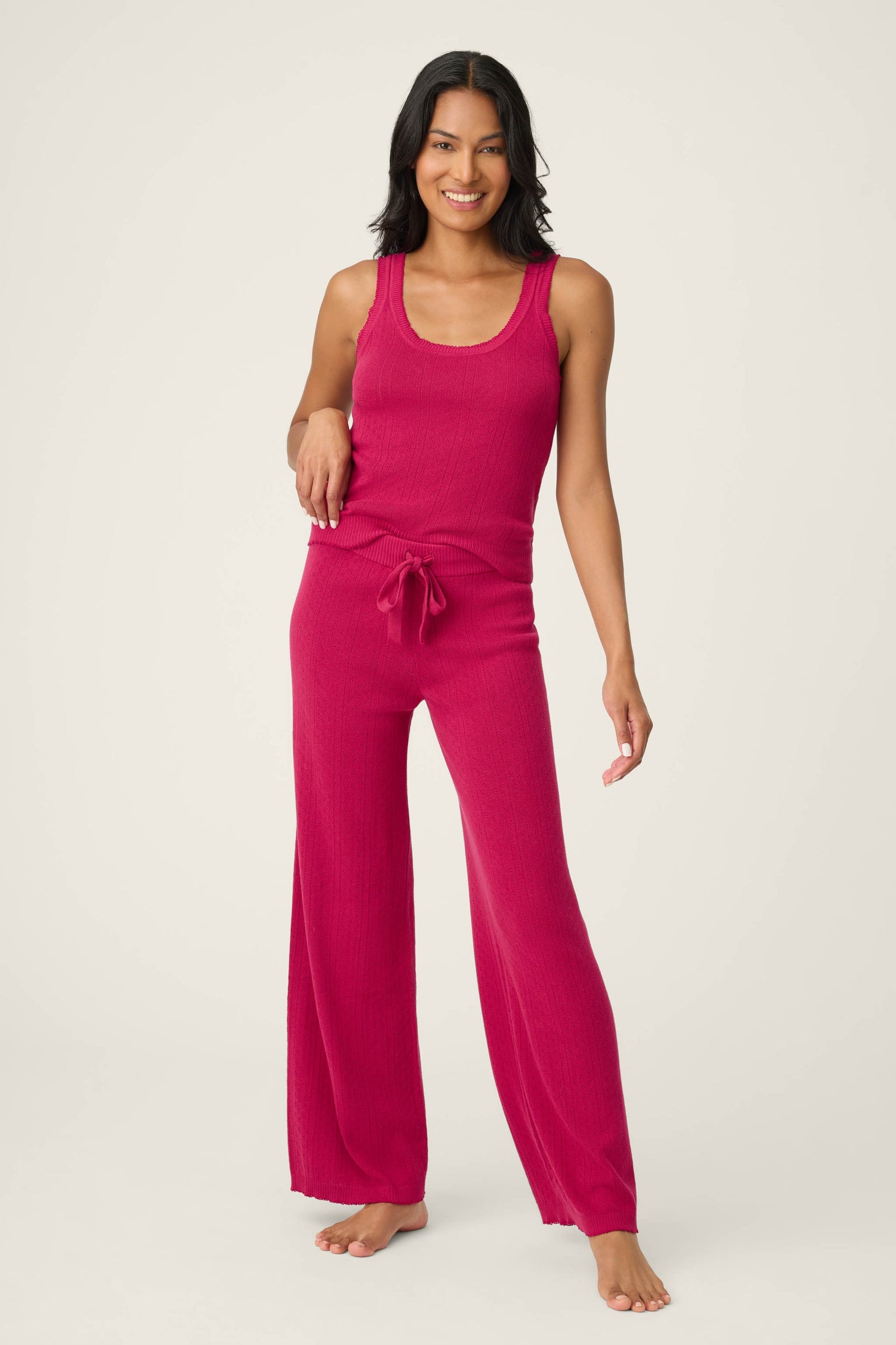 PJ Salvage Sweetheart Pointelle Cami #RUSPC