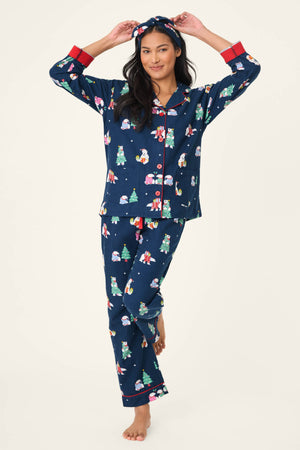 *** PJ Salvage Bearly Awake Flannel PJ Set #RVFLPJ