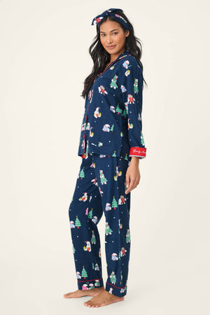 *** PJ Salvage Bearly Awake Flannel PJ Set #RVFLPJ