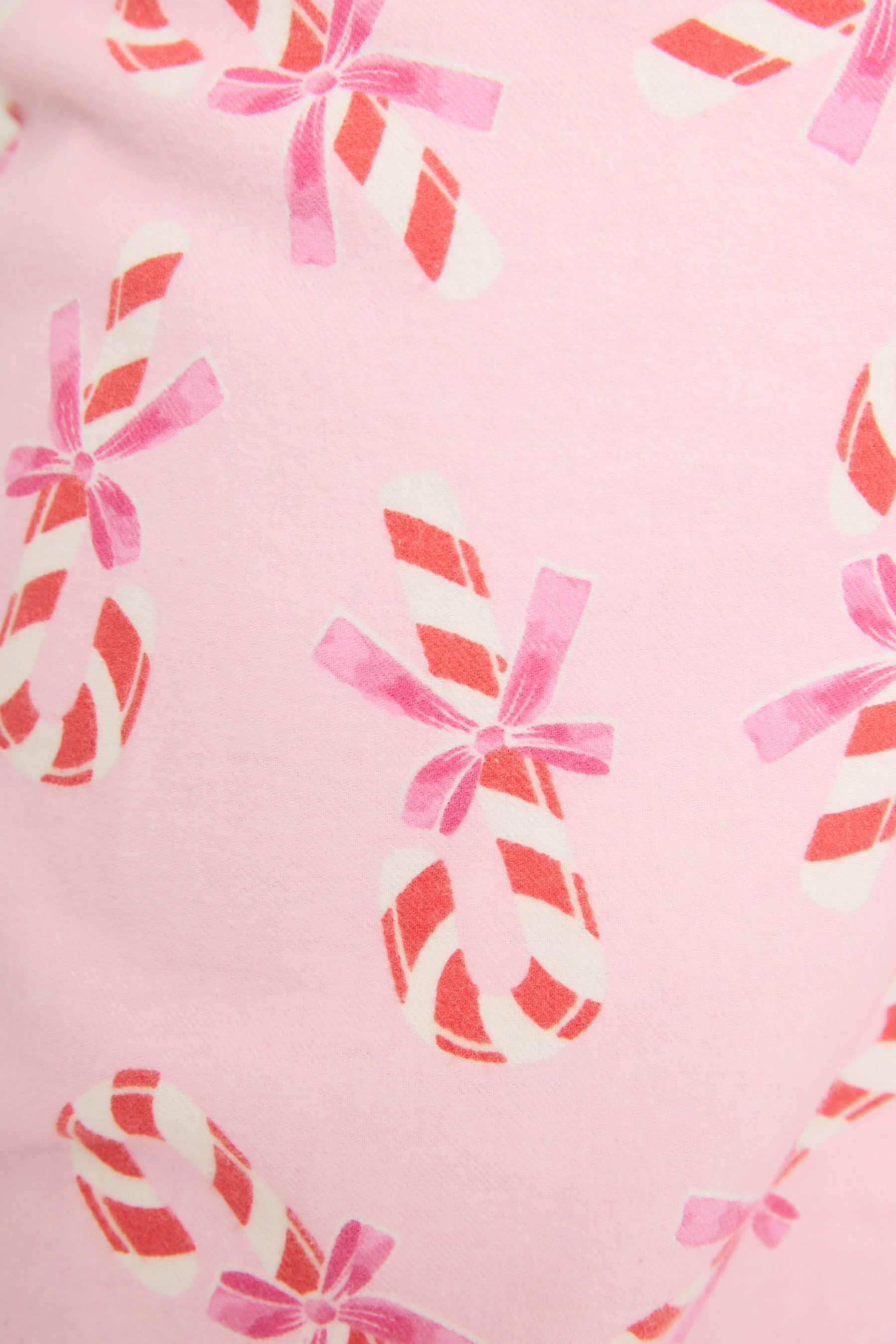 *** PJ Salvage Sweeter Than Sugar Candy Cane Print  Flannel Pants #RVFLP
