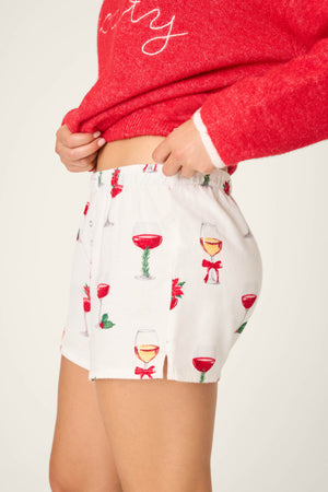 *** PJ Salvage Let's Get Toasty Flannel Shorts #RVFLS1