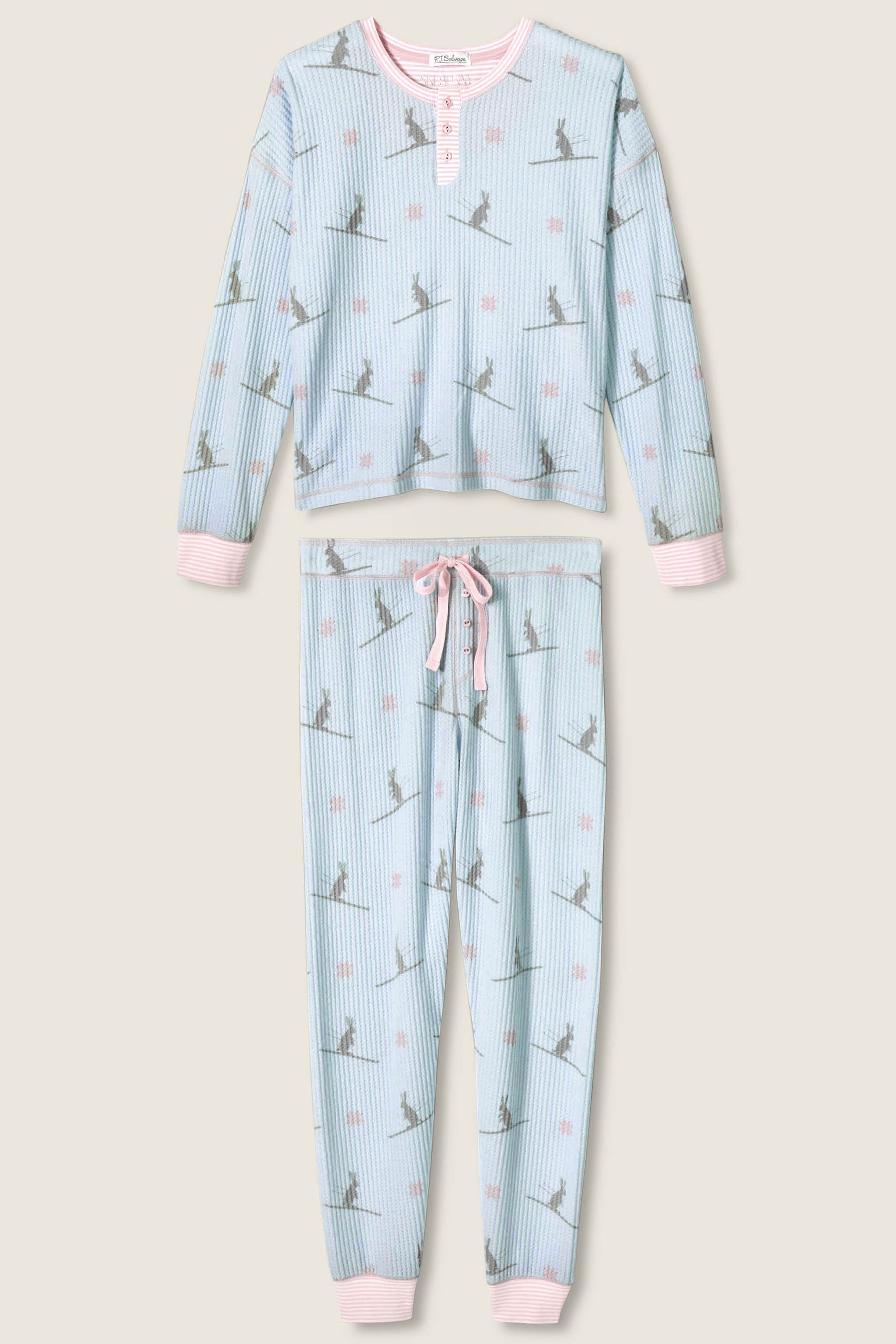 PJ Salvage Ski Jammies Set #RVSJST