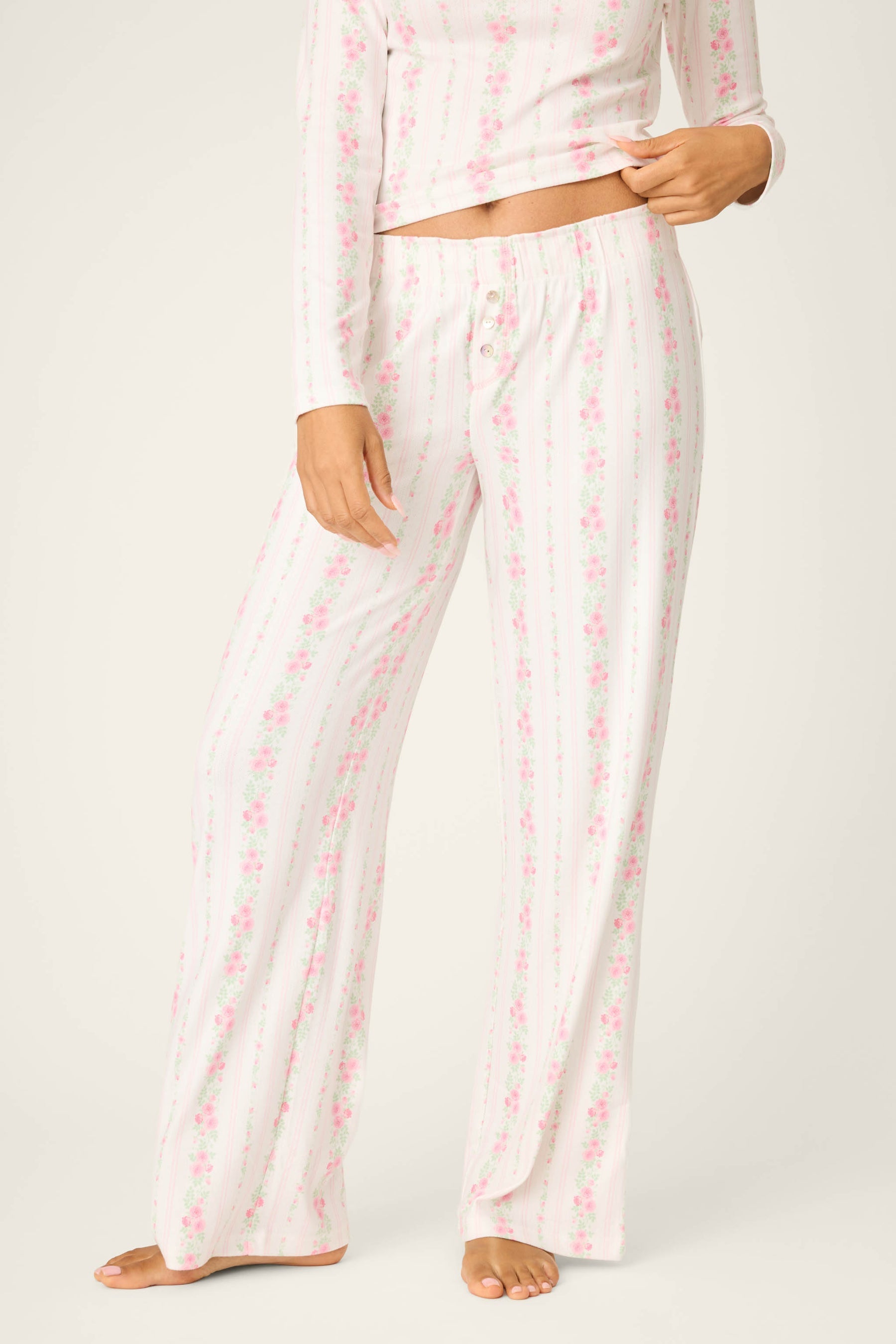 PJ Salvage Roses are Pink Pants #RXRAP1