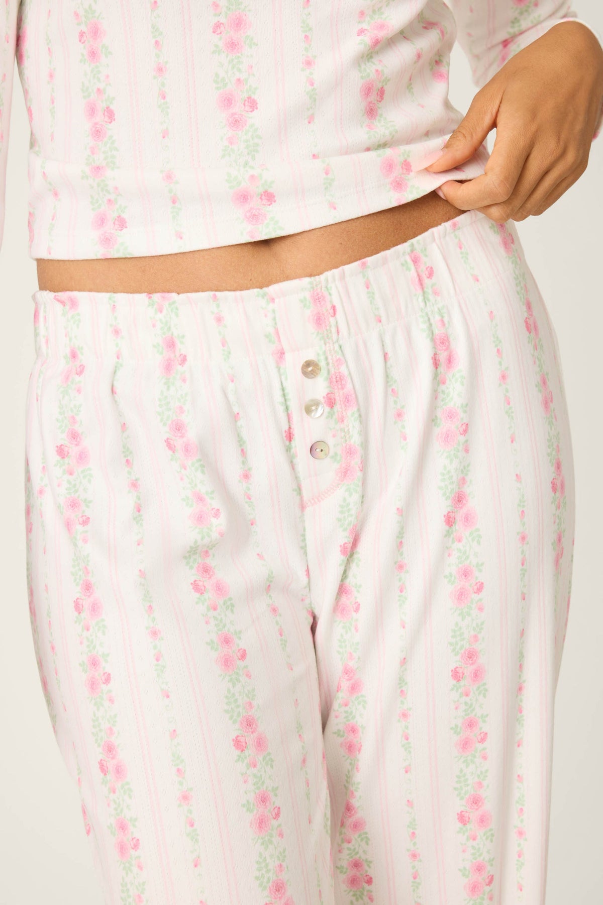 PJ Salvage Roses are Pink Pants #RXRAP1