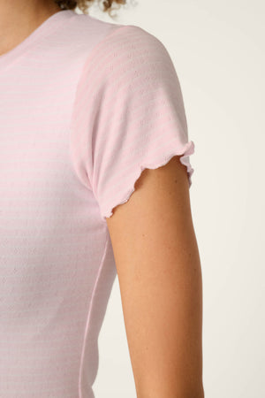 PJ Salvage Short Sleeve Tee Pretty Stripes #RZPST1PJ