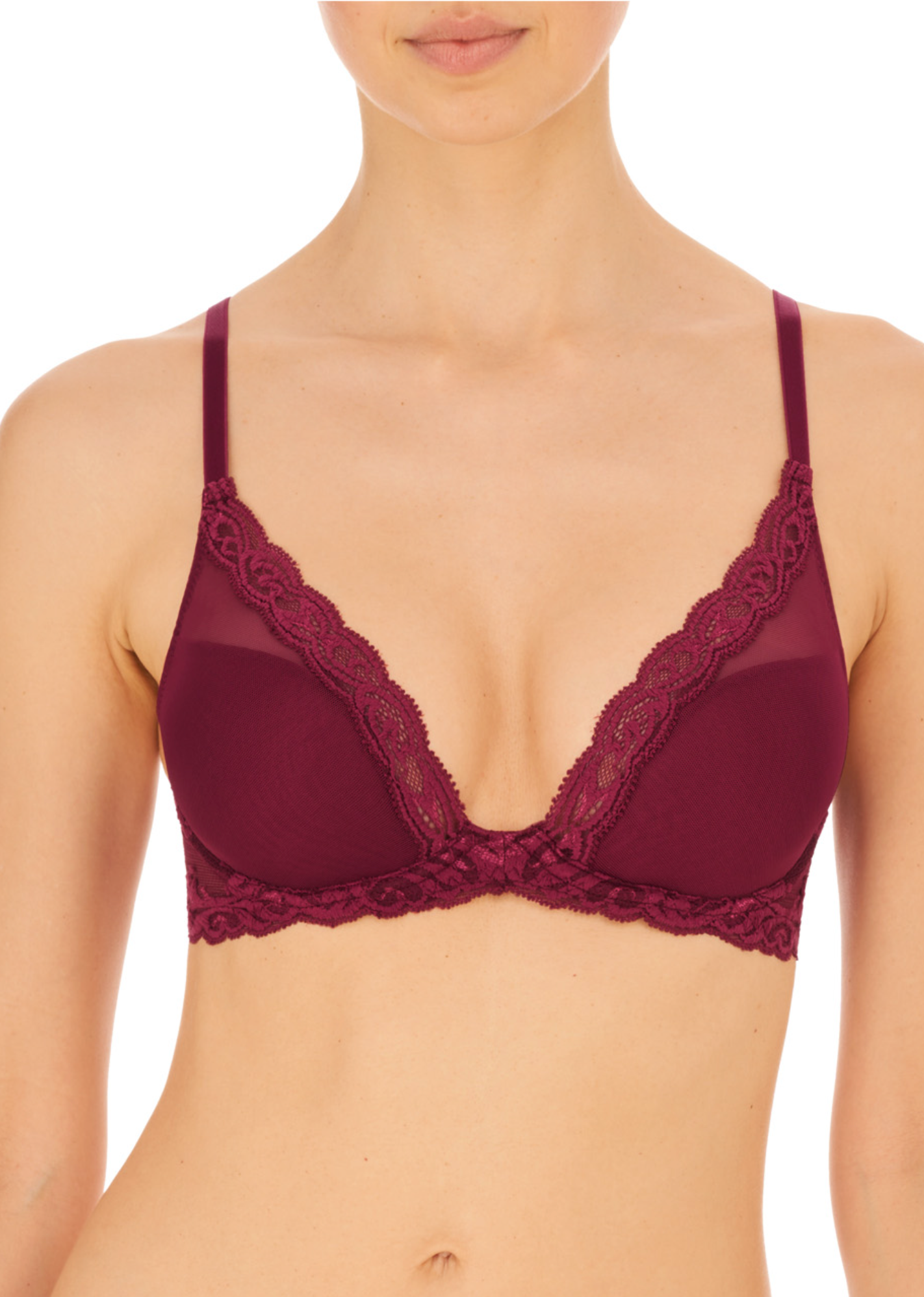 Natori Feathers Hipster Panty (753023)- Cameo Rose - Breakout Bras
