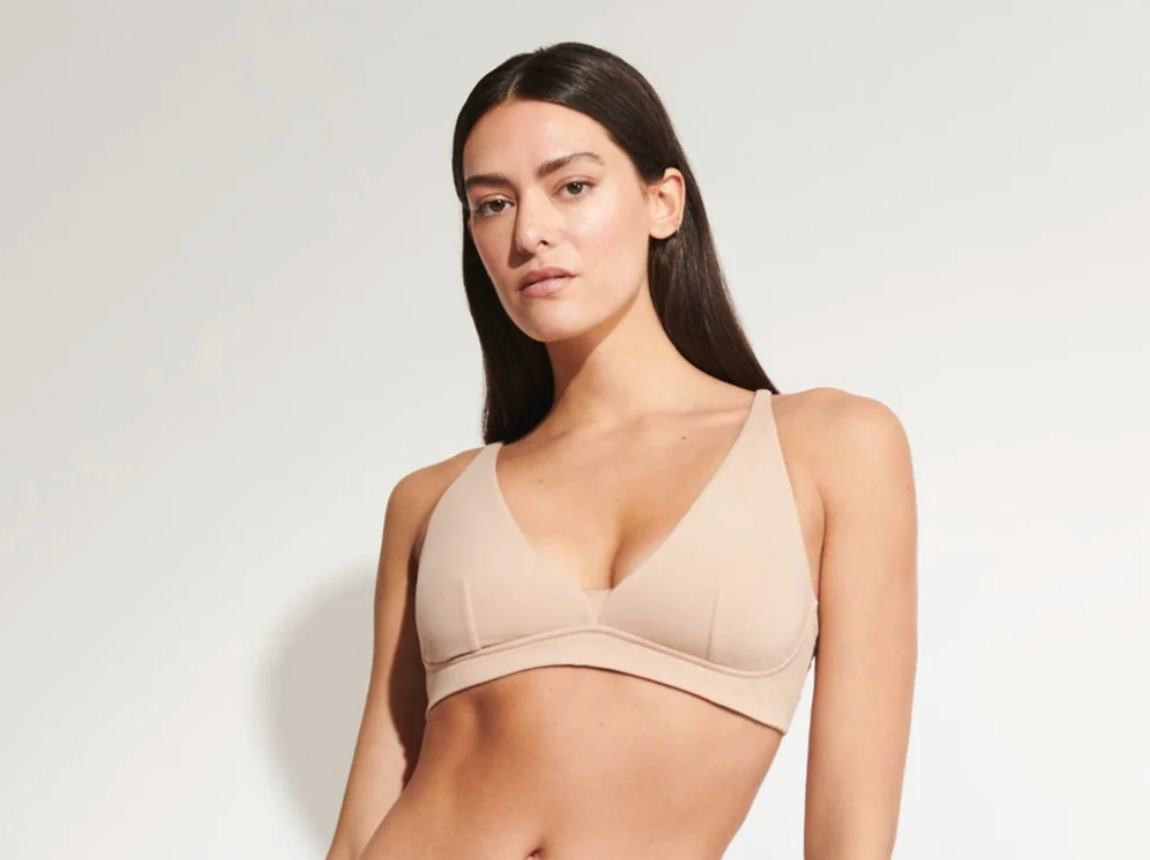Skin Worldwide Whisperweight Gracelynne Supportive Plunge Bralette #OCL705B