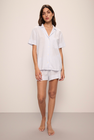 Eberjey Nautico Shortie PJ Set #PJ3030S