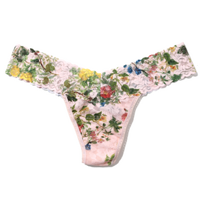 Hanky Panky Printed Low Rise Thong #PR4911