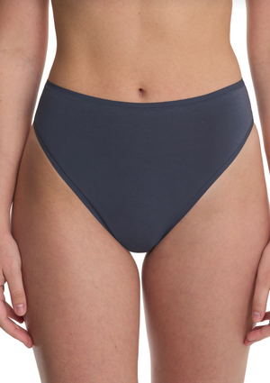 Natori Bliss Bare Cotton High Cut Brief #772346
