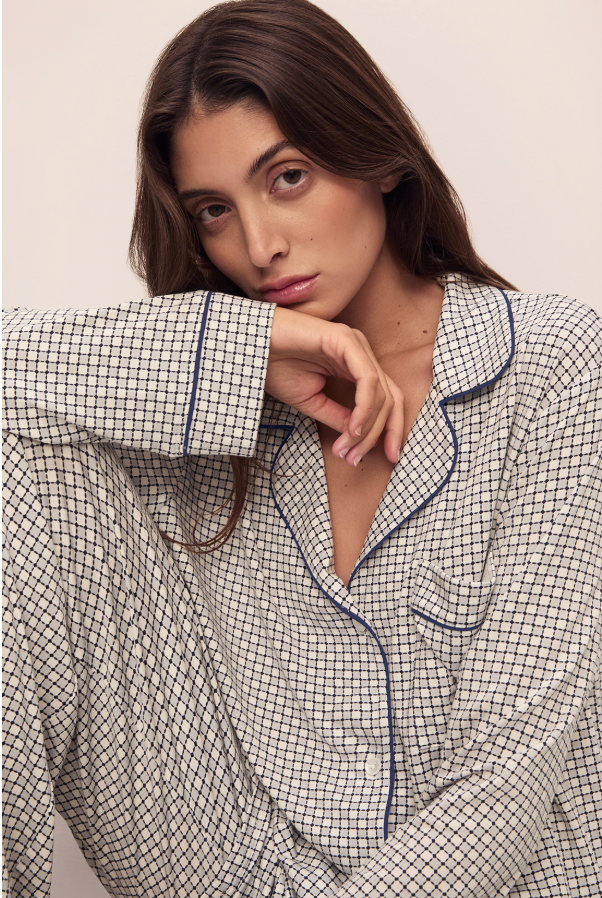 Eberjey Gisele Printed - The Long PJ Set #PJ1141