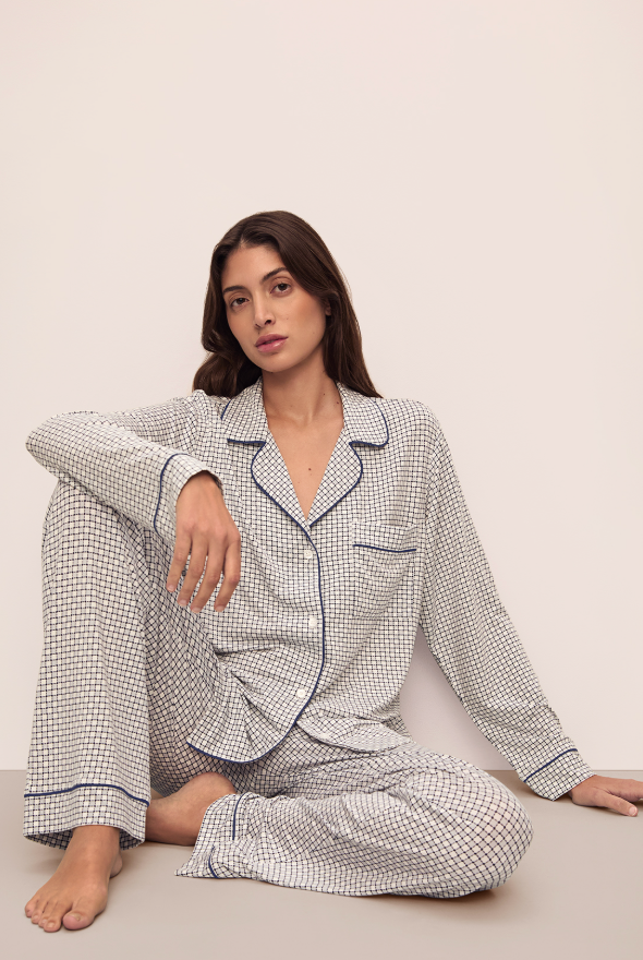 Eberjey Gisele Printed - The Long PJ Set #PJ1141