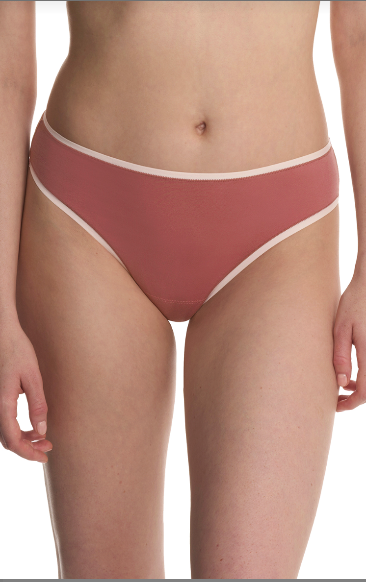 Natori Bliss Bare Cotton Thong #771346