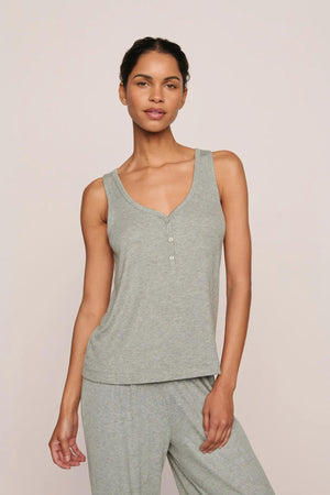 Eberjey Dream Rib V-Neck Tank #T1002
