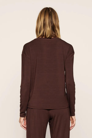 Eberjey Gisele Separates Long Sleeve Top #T3015LS