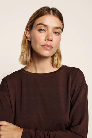 Eberjey Gisele Separates Long Sleeve Top #T3015LS