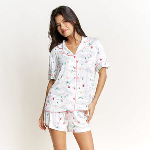 *** Honeydew Intimates All American Shortie PJ Set #63955