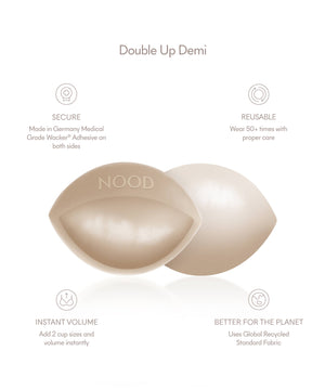 NOOD - Double Up | Volume Push-Up Pads (Demi)