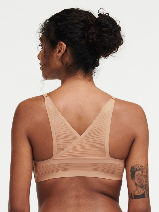 Chantelle Soft Stretch Stripes Bralette with Removable Pads #20D1