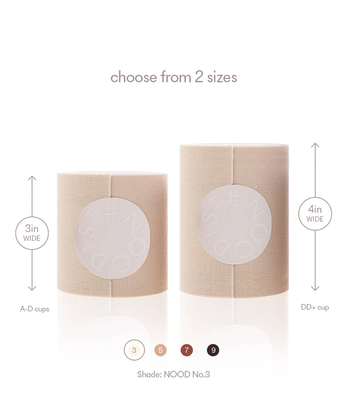 NOOD - Shape Tape | Lift & Shape Adhesive Breast Tape