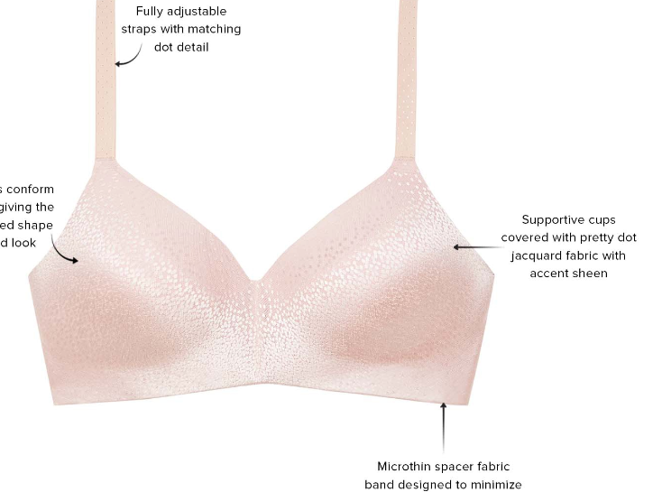 Wacoal Back Appeal Wirefree Contour #856303
