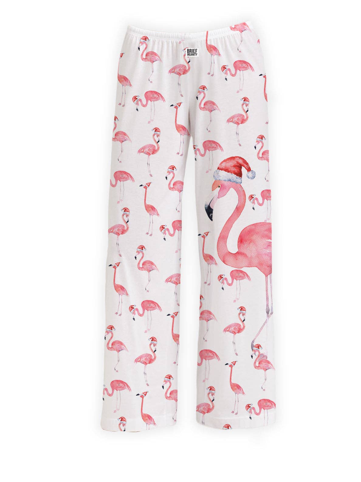 BRIEF INSANITY - Holiday Flamingo Lounge Pants