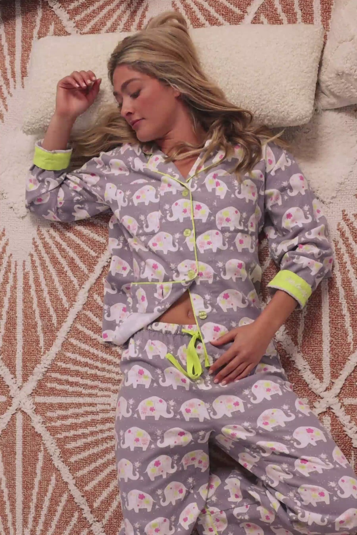 PJ Salvage Forever Favorite Flannel PJ Set #RZFLPJ3