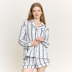 Honeydew Intimates Good Life Long Sleeve Shortie PJ Set #18965