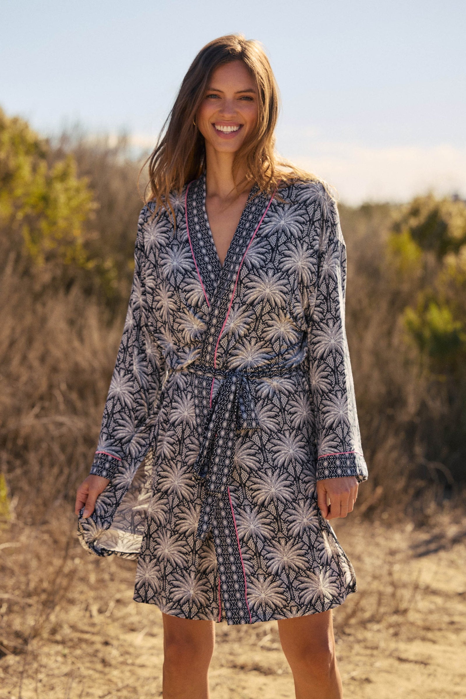 PJ Salvage Shady Beach Dreams Robe #RTSBR